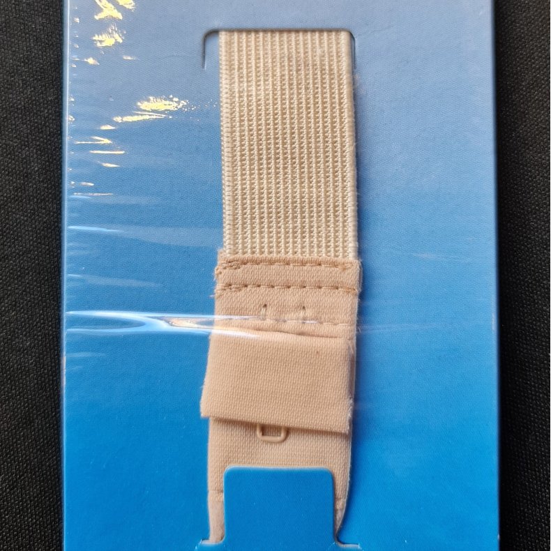 BH Forlnger m. Elastik 1 Hgte / 2cm - Beige