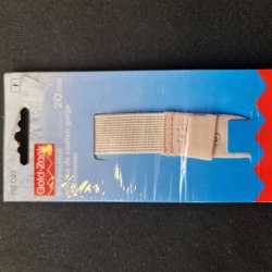 BH Forlnger m. Elastik 1 Hgte / 2cm - Beige