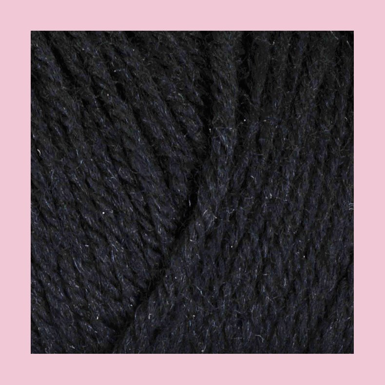 Baby uld Nr.: 317 // Sort Maleret 