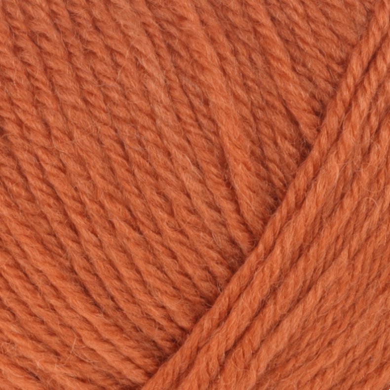 Baby Uld - Merino Uld(Superwash) ORANGE BRNDT