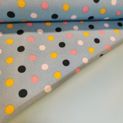 Vandafvisende Canvas 119,- Bl m. prikker