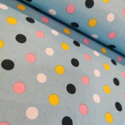 Vandafvisende Canvas 119,- Bl m. prikker