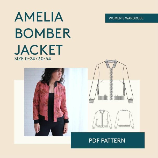 Bomber Jacket str. 30-54  - Wardrobe by me