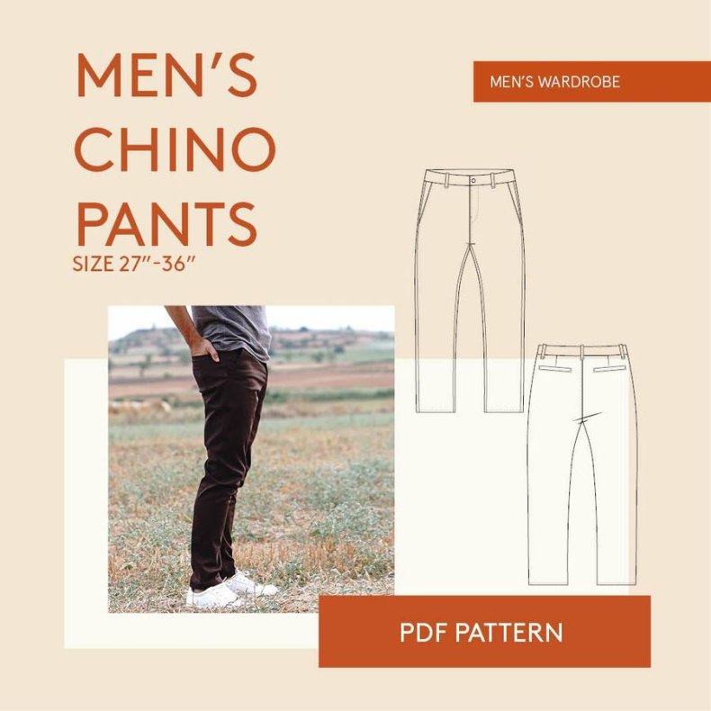 Chino pants m�nd bukser str. 27-36 - Wardrobe by me