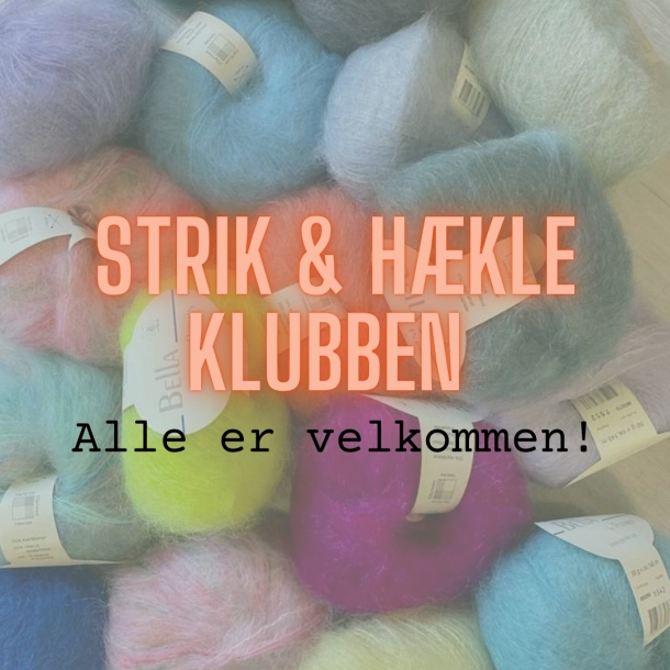 5 / 20 Maj Kl.17-20 STRIK OG HKLE KLUB // Alle niveauer