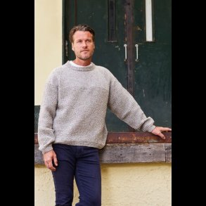 Dagmar Struktur sweater herre 