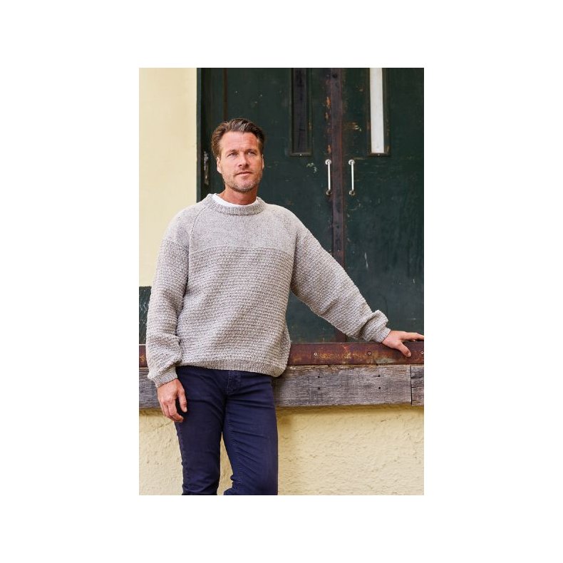 Dagmar Struktur sweater herre 