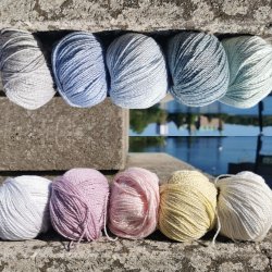  Nr. 4 Lyserd // Bomuld &amp; Silke