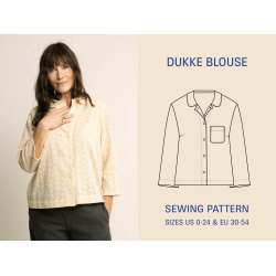 Wardrobe by me //  Dukke Blouse