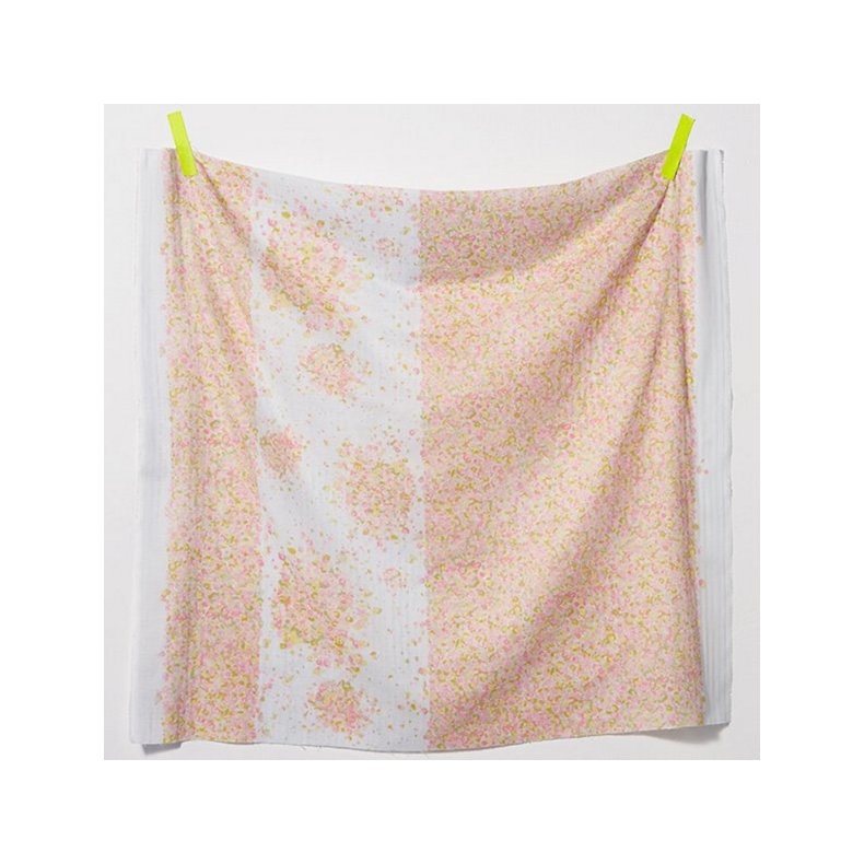 Japansk malet Dobbelt Gauze // Kokka Fuwari Fuwari Rosa