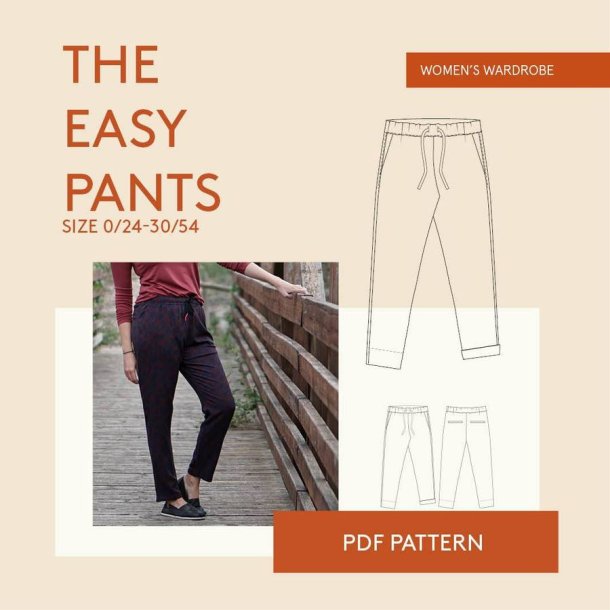 Easy Pants buks str. 30-54  - Wardrobe by me