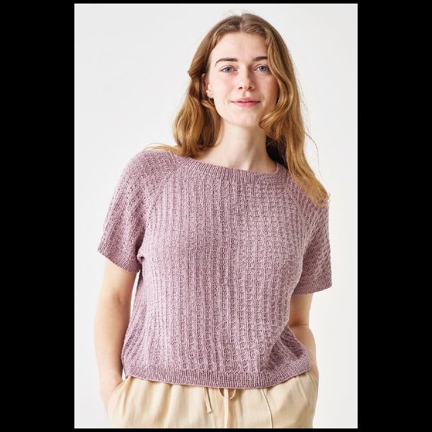 Elise T-shirt m. struktur 