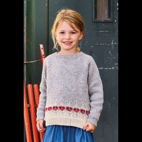 Emma Raglan m. hjerter Str. 2-12r