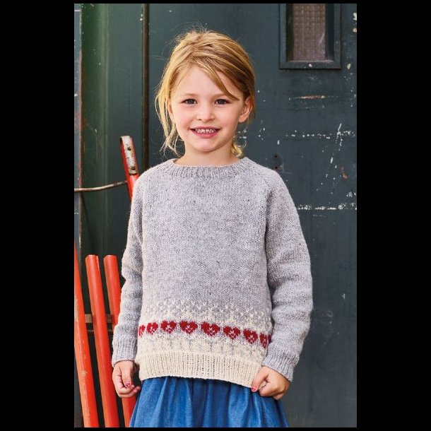Emma Raglan m. hjerter Str. 2-12r