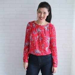 Esther Blouse bluse str. 30-54 - Wardrobe by me