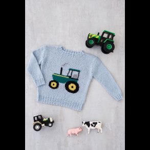 Esther bluse m. traktor 2-8r 