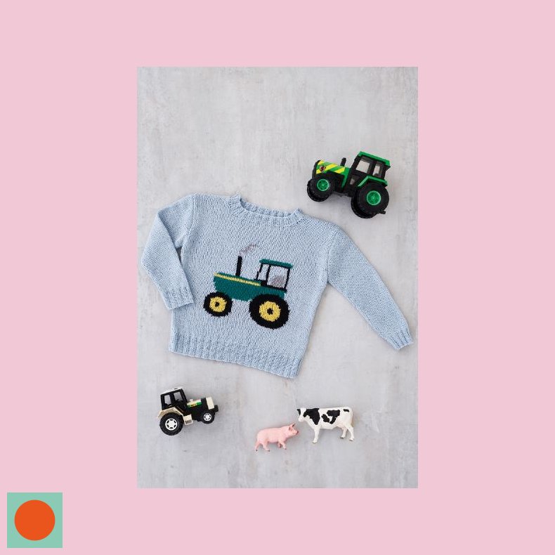 Esther bluse m. traktor 2-8r 