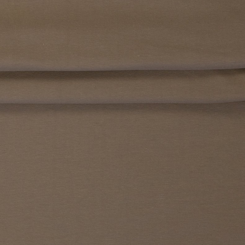 Bomulds jersey // Muldvarp Brun 17-0909