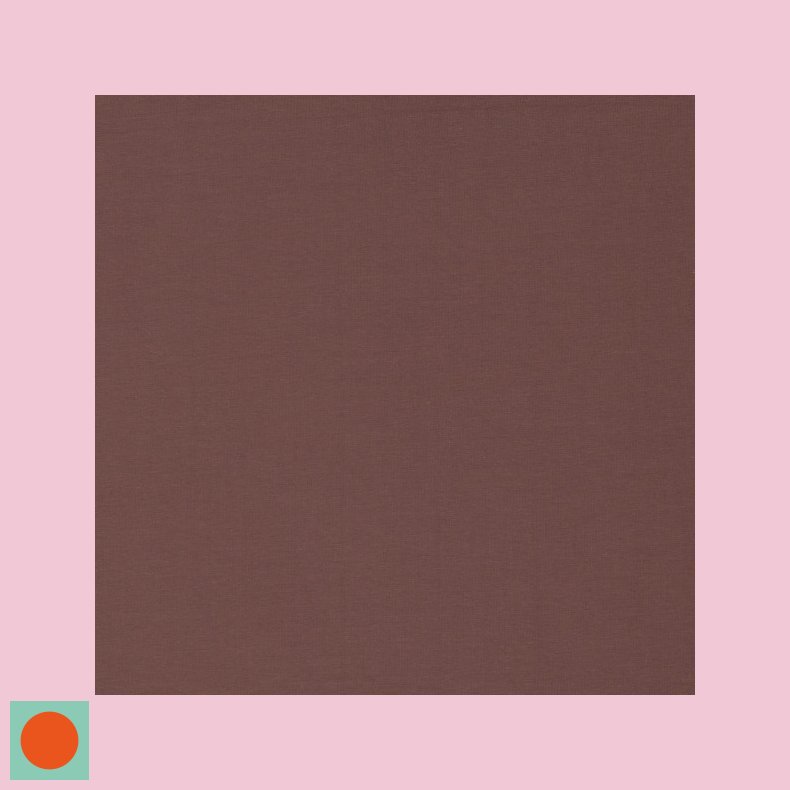 Bomulds Single jersey 99,- Gammel rosa Nr. 1612