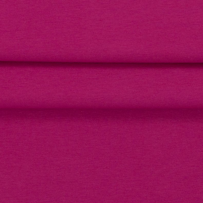 Bomulds jersey // Hot pink 18-2326