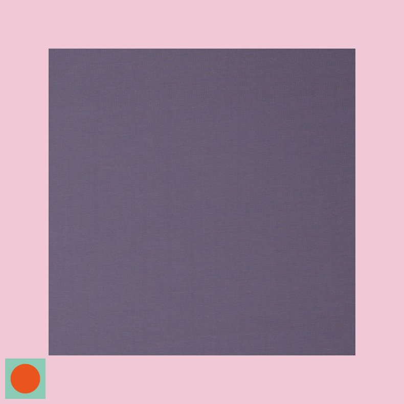 Bomulds Single jersey 99,- Lilla Lavendel nr. 3712