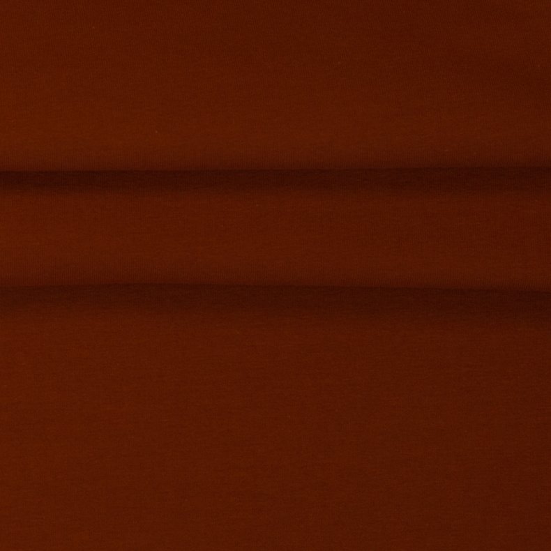 Bomulds jersey // Bourgogue Brun 19-1540