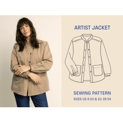 Wardrobe by me // Artist jacket str. 30 - 54