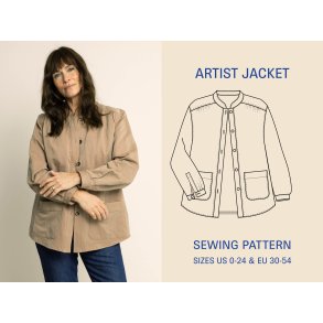 Wardrobe by me // Artist jacket str. 30 - 54