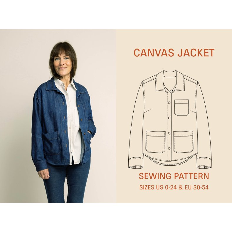 Wardrobe by me // Canvas Jacket 30 - 54
