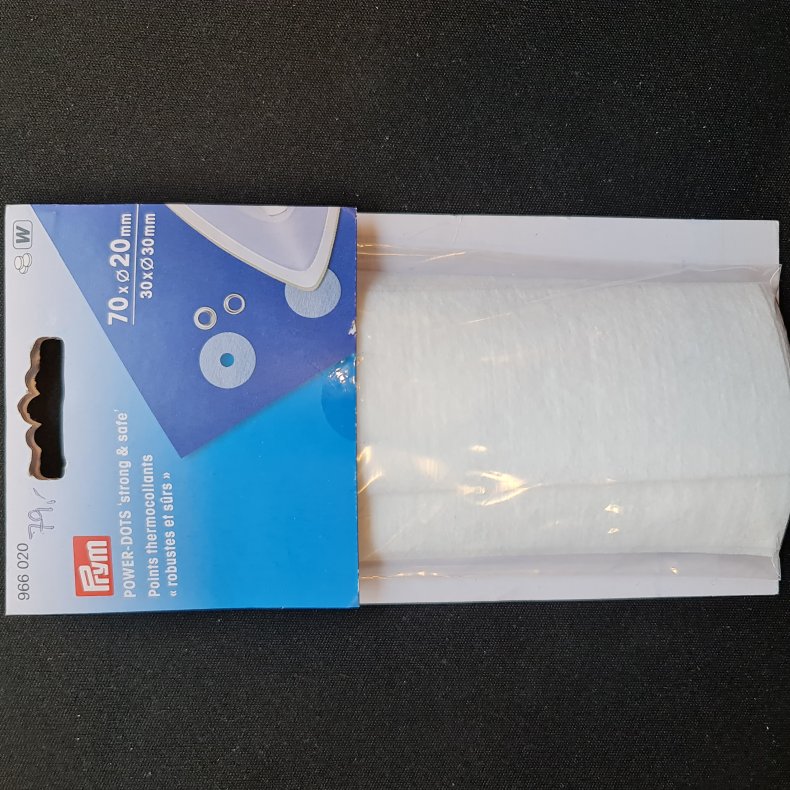 FORST�RKER VLIESELINE TIL D�KKEN 70 MM �=20MM