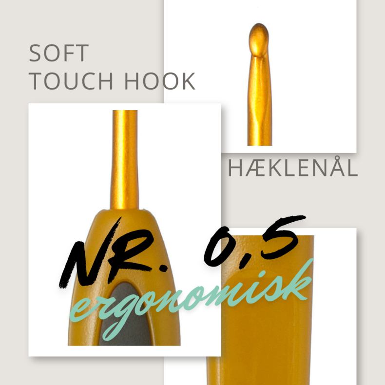 Clover Soft touch // H�klen�l Nr. : 0,5