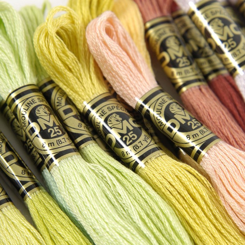 DMC Broderi garn ALLE FARVER