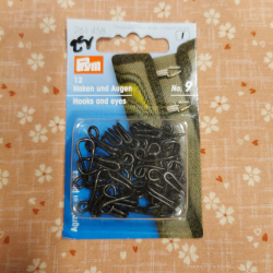 H�gtelukning 29,- Stor - no.9, 13 - Sort og hvid (s�lv)