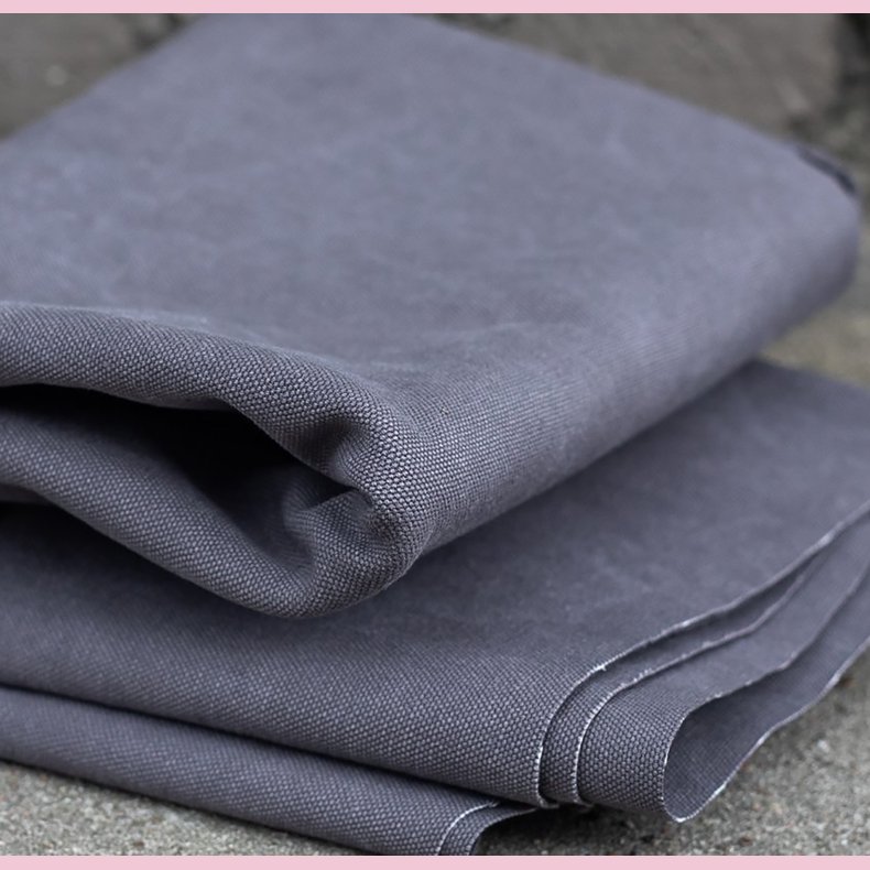 Heavy Washed 17oz Canvas // Marino