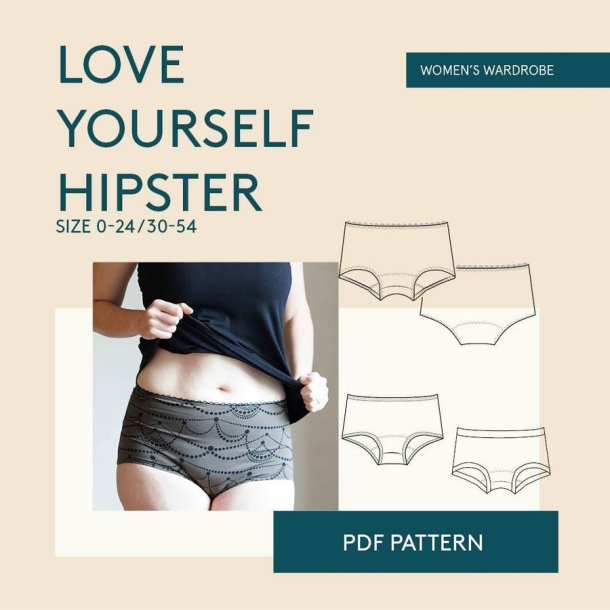 Hipster Underpants underbukser Str. 30-54 - Wardrobe by me