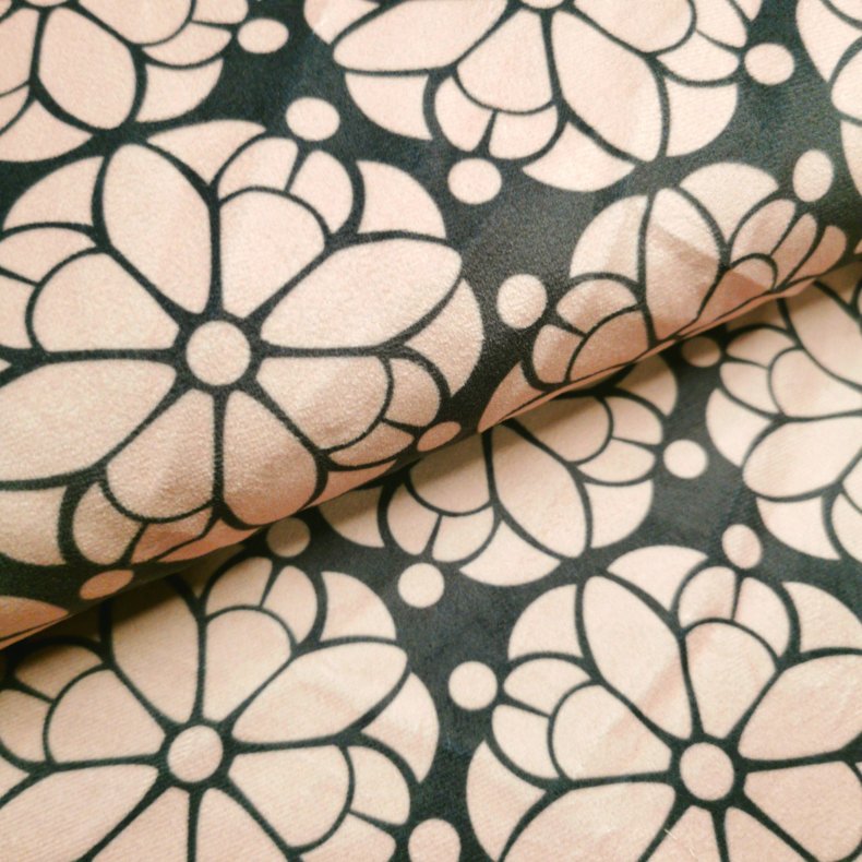 Bolig Velour // Retro Gr� 