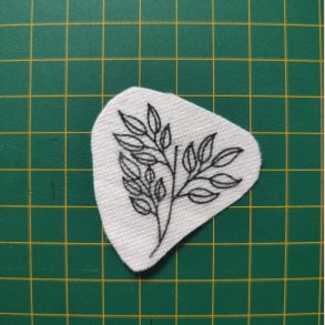 Broderi skabelon // Blomst Ss