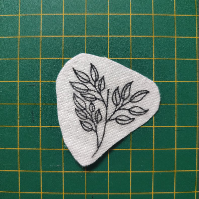 Broderi skabelon // Blomst S�s