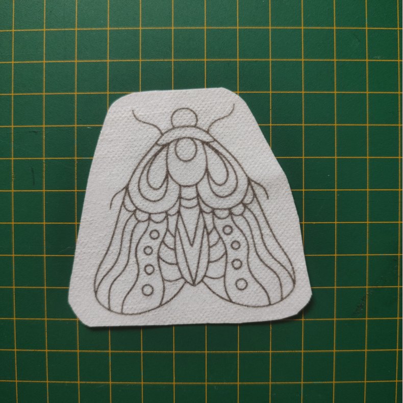 Broderi skabelon // Insekt Vera