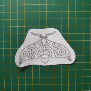 Broderi skabelon // Insekt Rachel