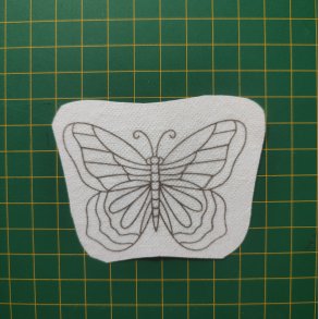 Broderi skabelon // Insekt Molly