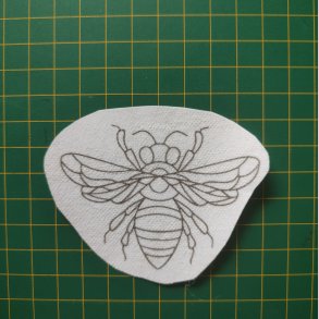 Broderi skabelon // Insekt Linda