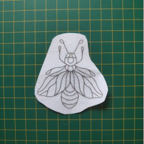 Broderi skabelon // Insekt Hans