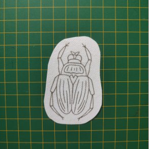 Broderi skabelon // Insekt Per