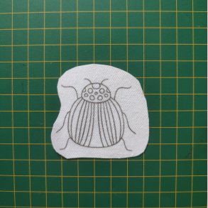 Broderi skabelon // Insekt Gert