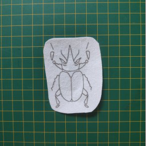 Broderi skabelon // Insekt Jan