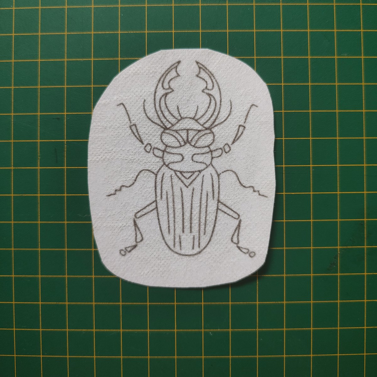 Broderi skabelon // Insekt Martin - Broderi skabelon // Insekter ...