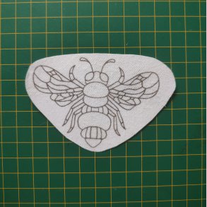 Broderi skabelon // Insekt Bella