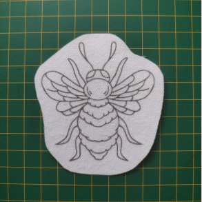 Broderi skabelon // Insekt Abby