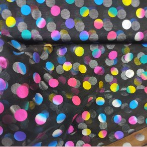 Polka Tyl Sort // Muliti Colour